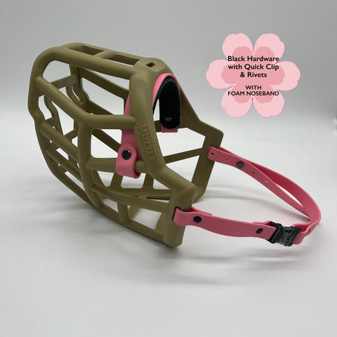 Size Sunny Dog Muzzle - ready to ship