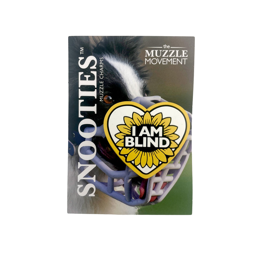 Snooties™ –  I Am Blind Snootie Muzzle Charm