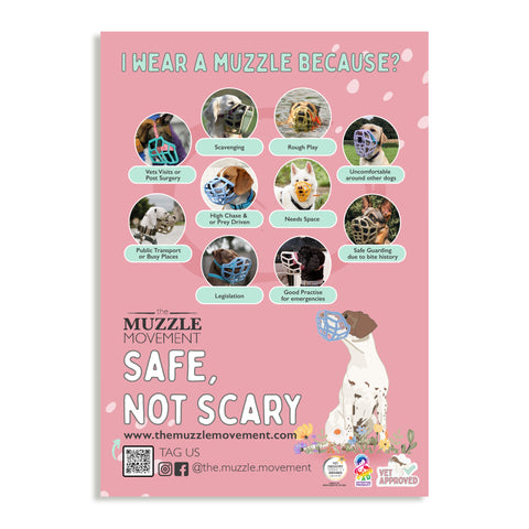 The Muzzle Movement - I Wear a Muzzle Because - Poster