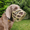 Size Taz Dog Muzzle - Made to order muzzle with colour customisation