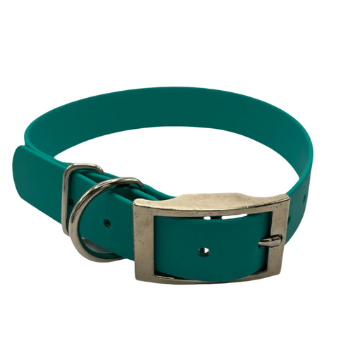 Block colour Biothane collar – customisable