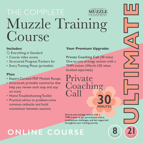 Le cours complet de dressage de muselières - Ultimate Trainer Call