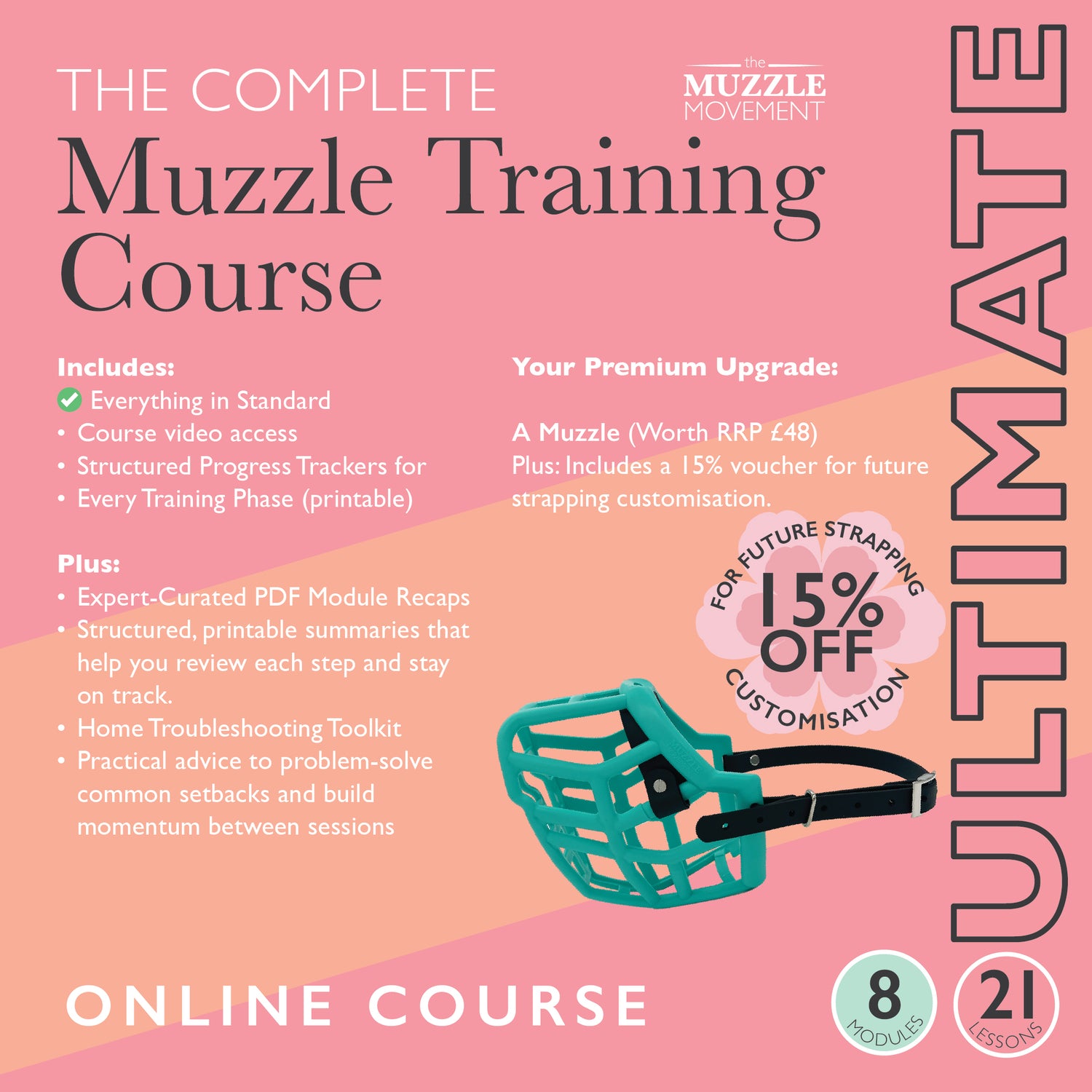 Le cours complet de formation au museau - Ultimate Muzzle