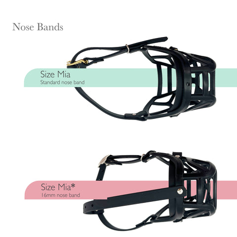PRE ORDER Size Mia Dog Muzzle - Made to order muzzle with colour customisation (shipping September 2026)