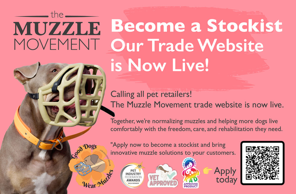 The Muzzle Movement Crufts Official Guide advert