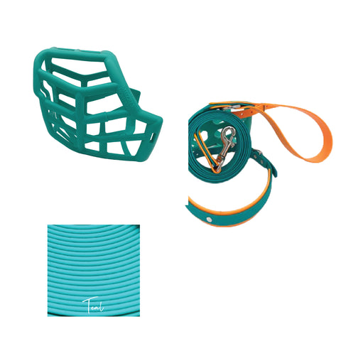 Sunny Muzzle Collar and Lead set