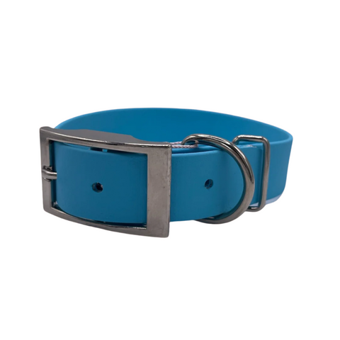 Block colour Biothane collar – customisable