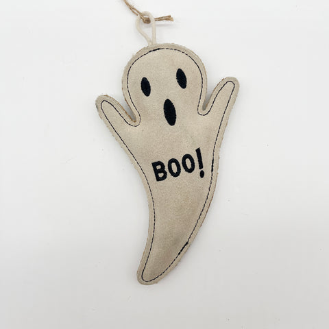 Green & Wild's | Boo Hoo the Ghost, Eco Dog Toy