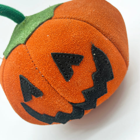 Green & Wild's |  Patch the Pumpkin , Eco Dog Toy