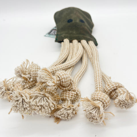 Green & Wild's | Olive the Octopus, Eco Dog Toy