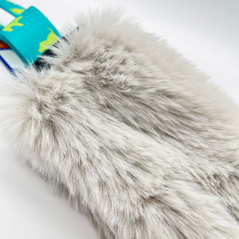 Tug-e-nuff | Faux Fur Bungee Chaser Tug Toy