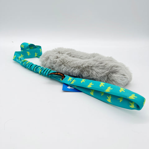 Tug-e-nuff | Faux Fur Bungee Chaser Tug Toy