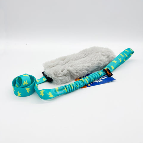Tug-e-nuff | Faux Fur Bungee Chaser Tug Toy