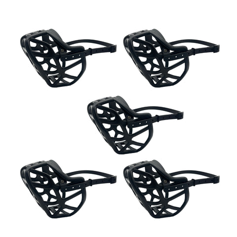 The Muzzle Movement Black Muzzles Bundle of 5 – Limited Edition Recycled for Trade