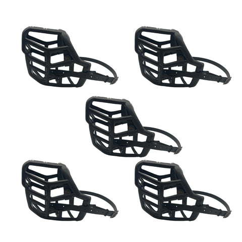 The Muzzle Movement Black Muzzles Bundle of 5 – Limited Edition Recycled for Trade