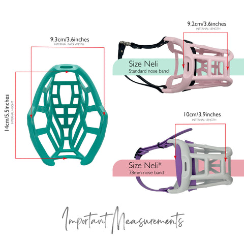 The Muzzle Movement Neli muzzle measurements 