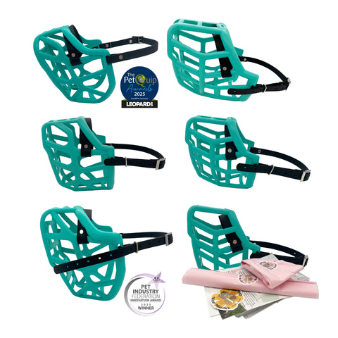 Custom 6 size Movement Muzzle Canine professional bundle