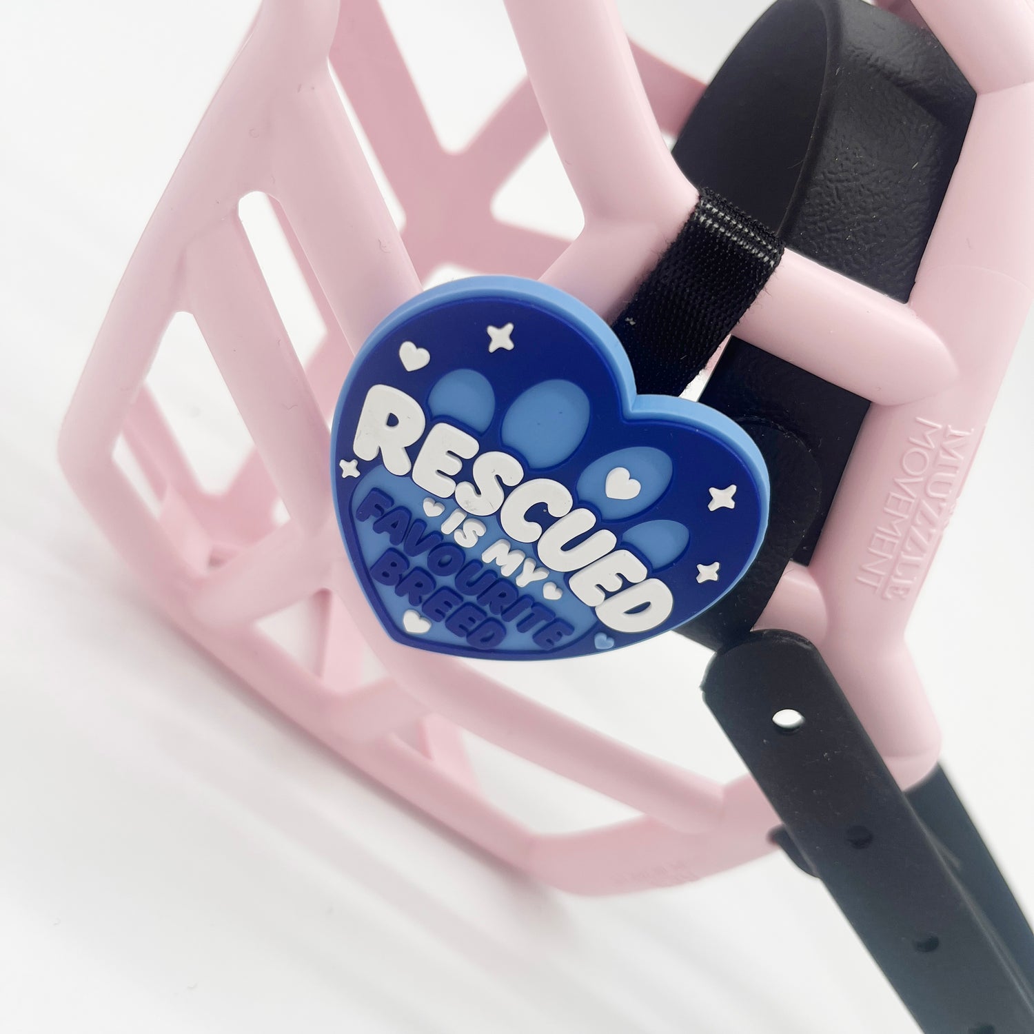 Snooties™ – Rescued Is My Favourite Breed Snootie Muzzle Charm