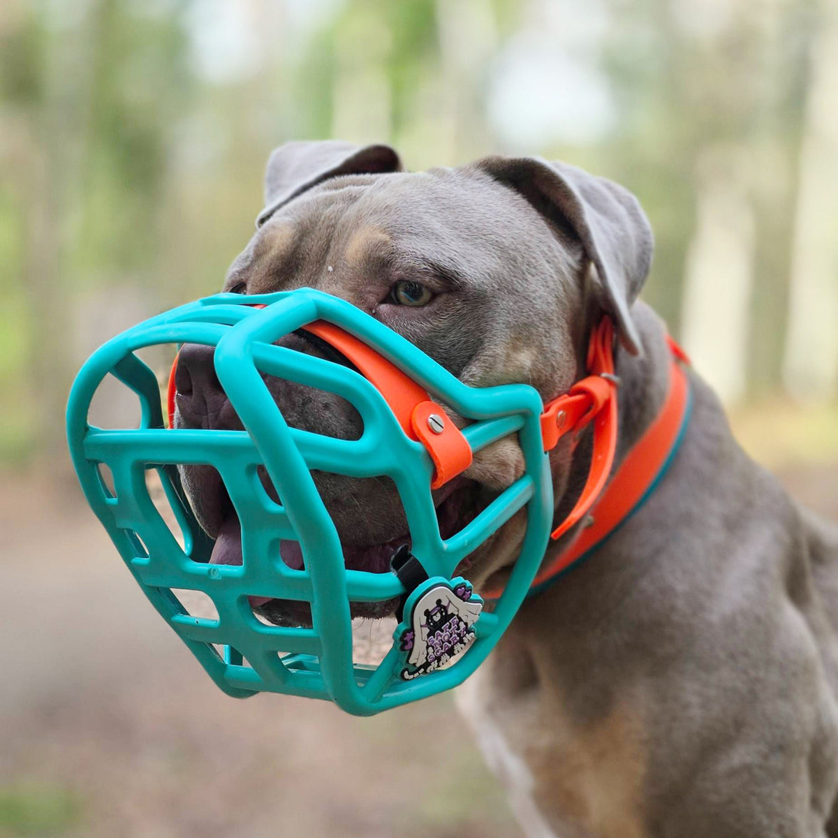 Snooties™ – Skelly Boo Safe not Scary Muzzle Charm