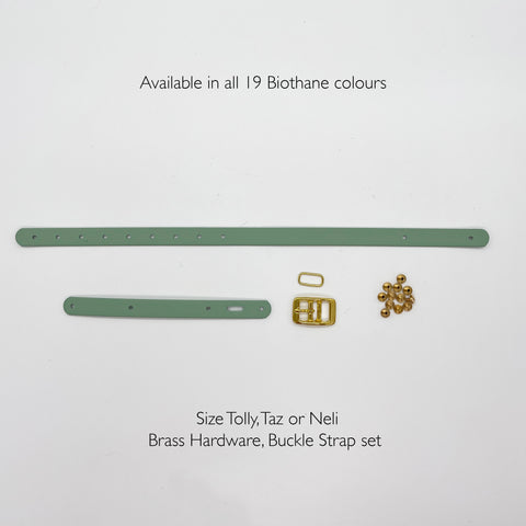 Muzzle Strap complete fastening set with hardware