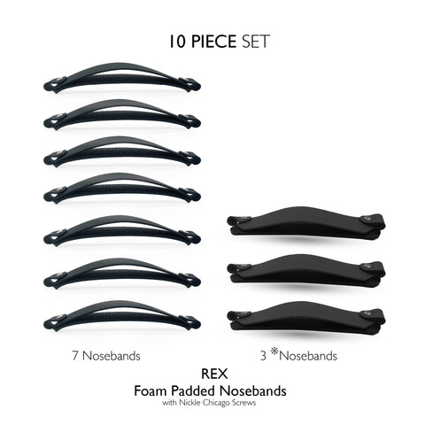 Foam padded nose band bundle for Trade