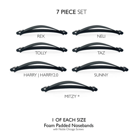 Foam padded nose band bundle for Trade