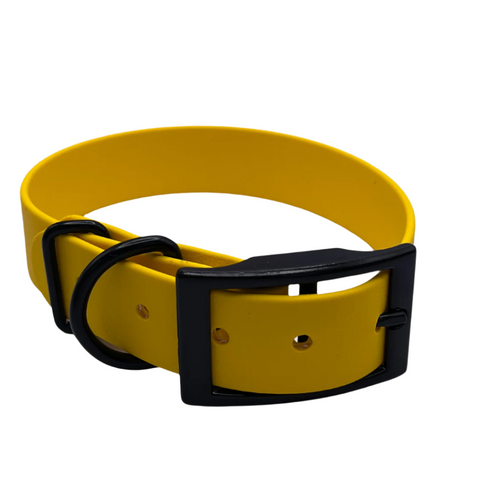 Block colour Biothane collar – customisable