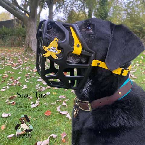 The Muzzle Movement Black Muzzles – Limited Edition Recycled for Trade