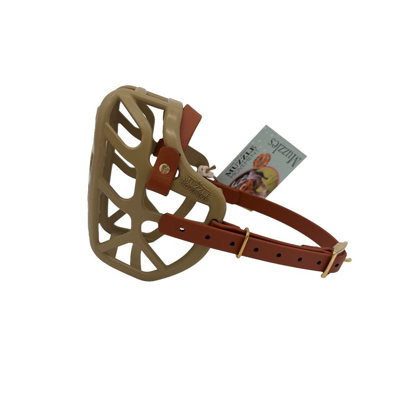 Size Mia Dog Muzzle - ready to ship